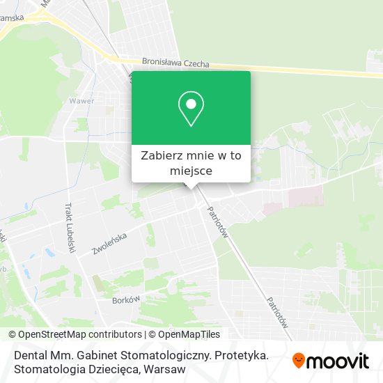 Mapa Dental Mm. Gabinet Stomatologiczny. Protetyka. Stomatologia Dziecięca