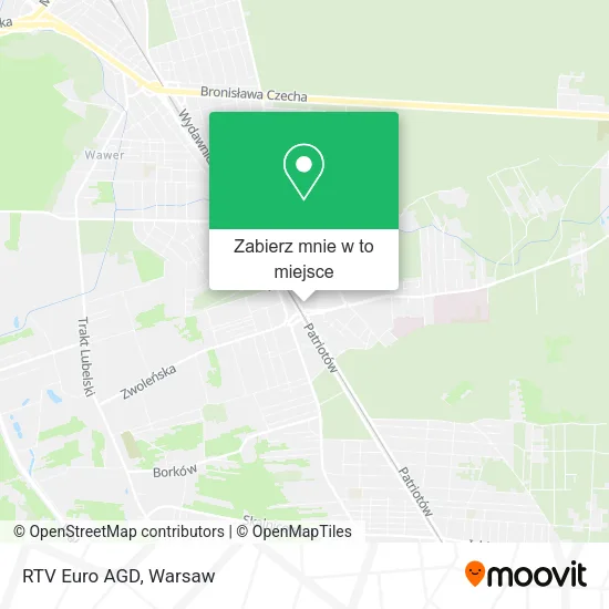 Mapa RTV Euro AGD