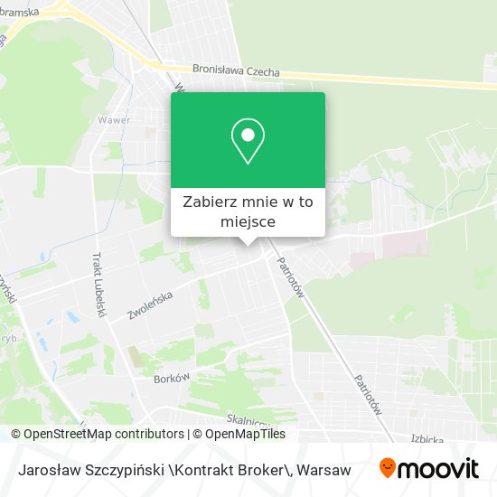 Mapa Jarosław Szczypiński \Kontrakt Broker\