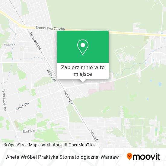 Mapa Aneta Wróbel Praktyka Stomatologiczna