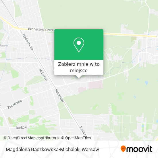 Mapa Magdalena Bączkowska-Michalak