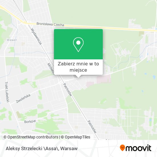 Mapa Aleksy Strzelecki \Assa\