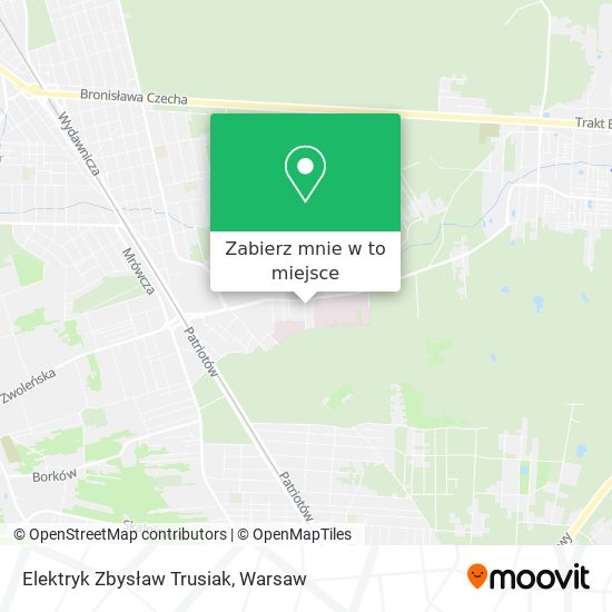 Mapa Elektryk Zbysław Trusiak