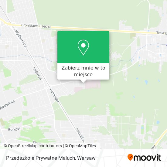 Mapa Przedszkole Prywatne Maluch