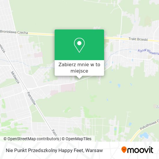 Mapa Nie Punkt Przedszkolny Happy Feet