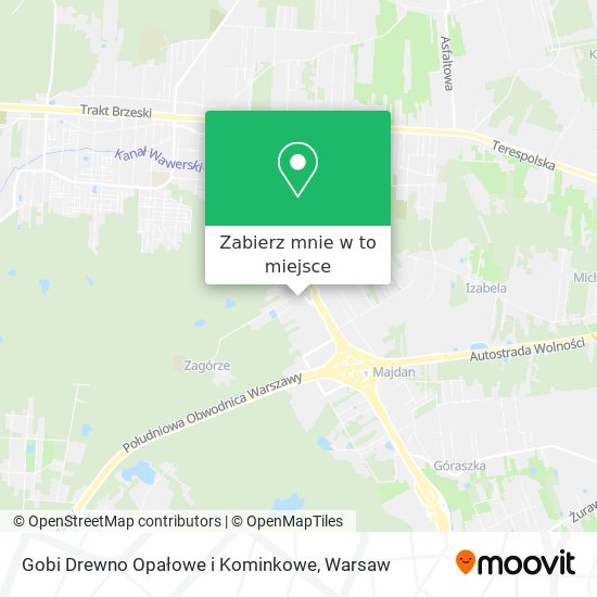 Mapa Gobi Drewno Opałowe i Kominkowe