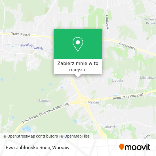 Mapa Ewa Jabłońska Rosa
