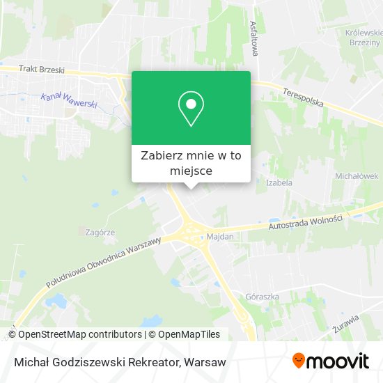 Mapa Michał Godziszewski Rekreator