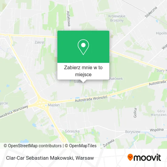 Mapa Clar-Car Sebastian Makowski