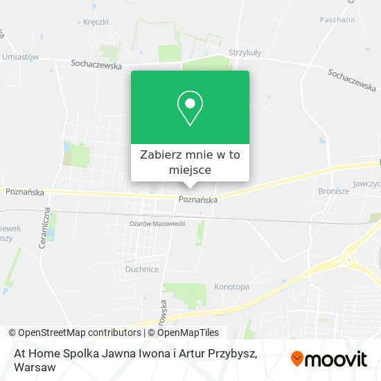 Mapa At Home Spolka Jawna Iwona i Artur Przybysz