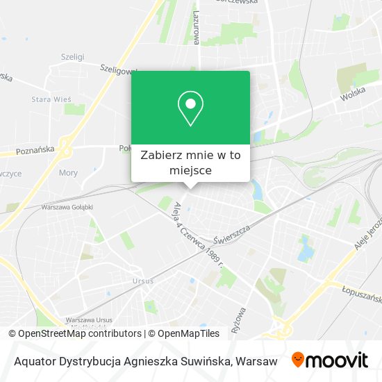 Mapa Aquator Dystrybucja Agnieszka Suwińska