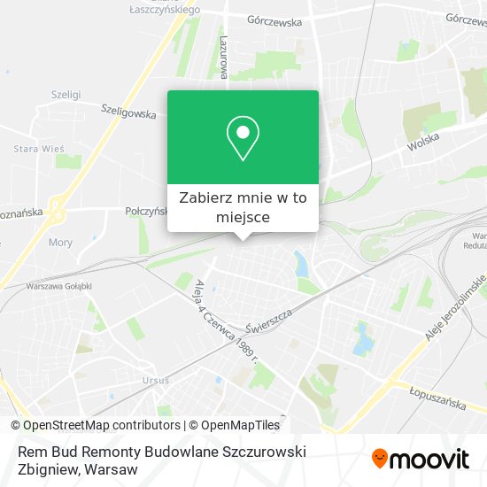 Mapa Rem Bud Remonty Budowlane Szczurowski Zbigniew