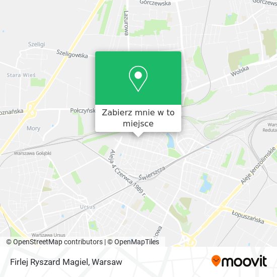 Mapa Firlej Ryszard Magiel