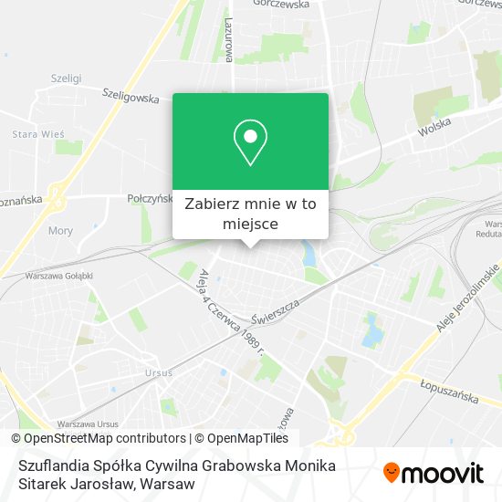 Mapa Szuflandia Spółka Cywilna Grabowska Monika Sitarek Jarosław