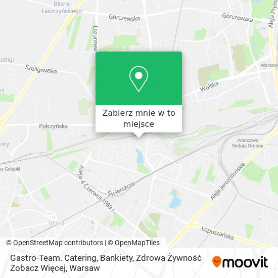 Mapa Gastro-Team. Catering, Bankiety, Zdrowa Żywność Zobacz Więcej