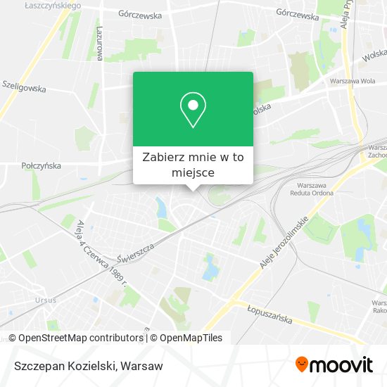 Mapa Szczepan Kozielski