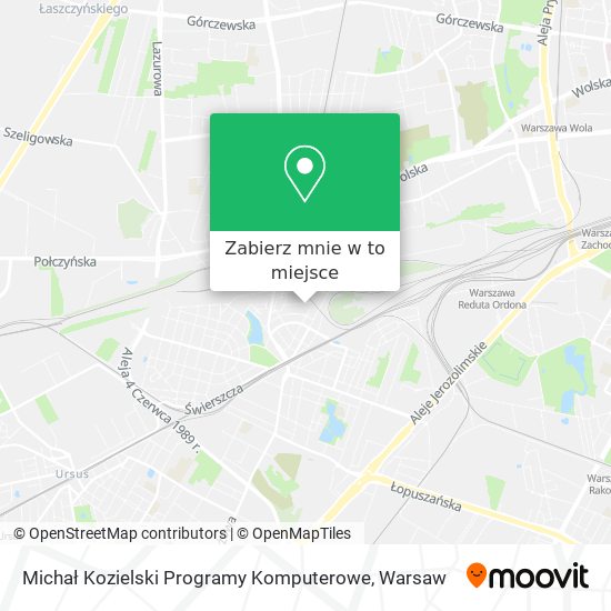 Mapa Michał Kozielski Programy Komputerowe