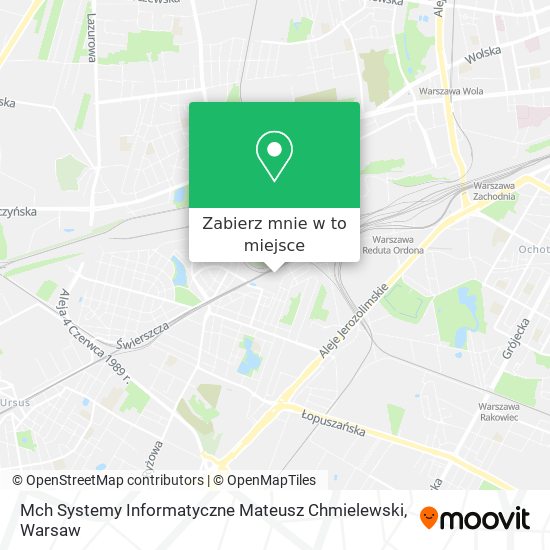 Mapa Mch Systemy Informatyczne Mateusz Chmielewski