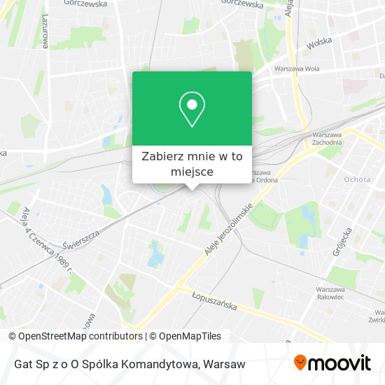 Mapa Gat Sp z o O Spólka Komandytowa