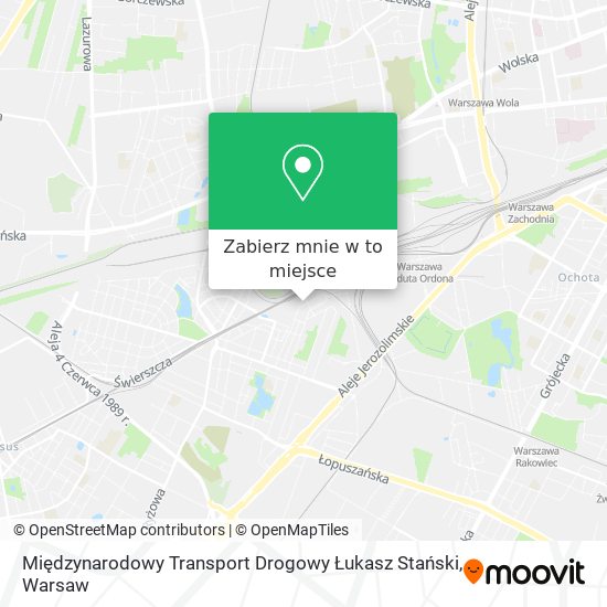 Mapa Międzynarodowy Transport Drogowy Łukasz Stański