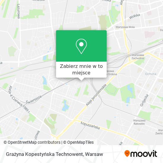 Mapa Grażyna Kopestyńska Technowent