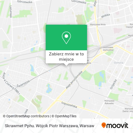 Mapa Skrawmet Pphu. Wójcik Piotr Warszawa