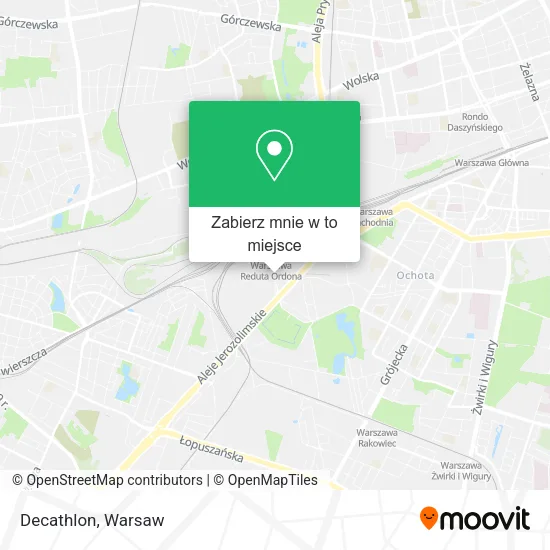 Mapa Decathlon