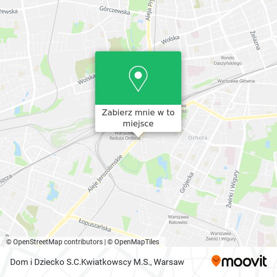 Mapa Dom i Dziecko S.C.Kwiatkowscy M.S.