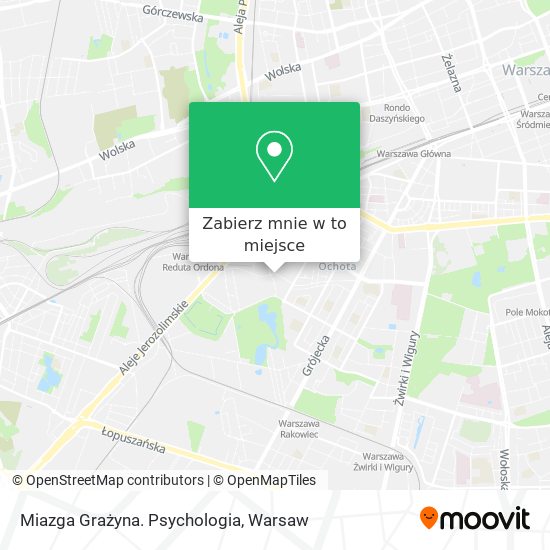 Mapa Miazga Grażyna. Psychologia