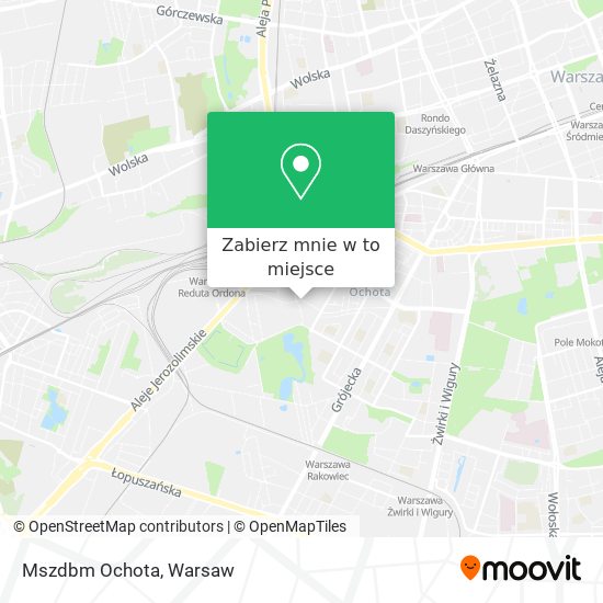 Mapa Mszdbm Ochota