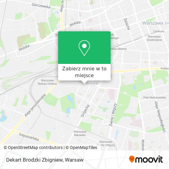 Mapa Dekart Brodzki Zbigniew