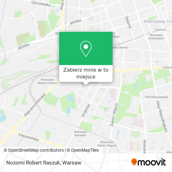 Mapa Nozomi Robert Raszuk