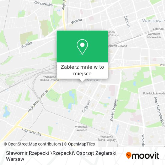 Mapa Sławomir Rzepecki \Rzepecki\ Osprzęt Żeglarski