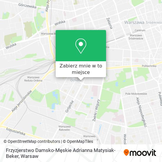 Mapa Frzyzjerstwo Damsko-Męskie Adrianna Matysiak-Beker