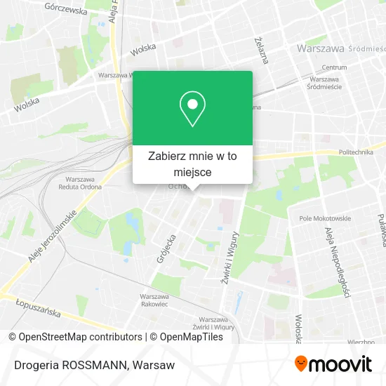 Mapa Drogeria ROSSMANN
