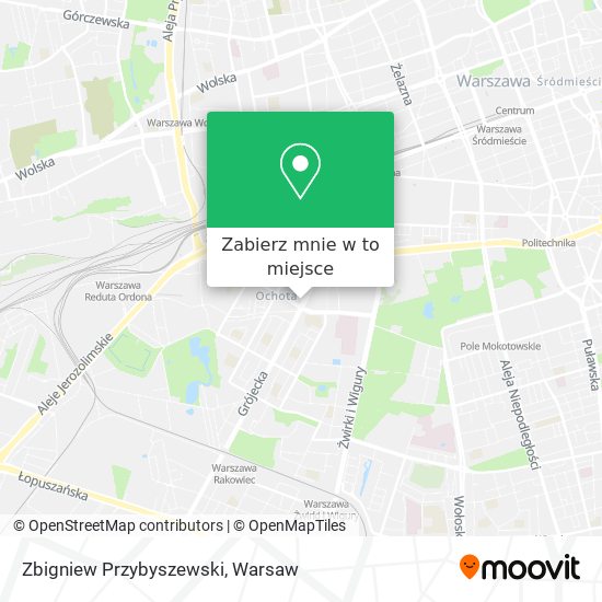 Mapa Zbigniew Przybyszewski