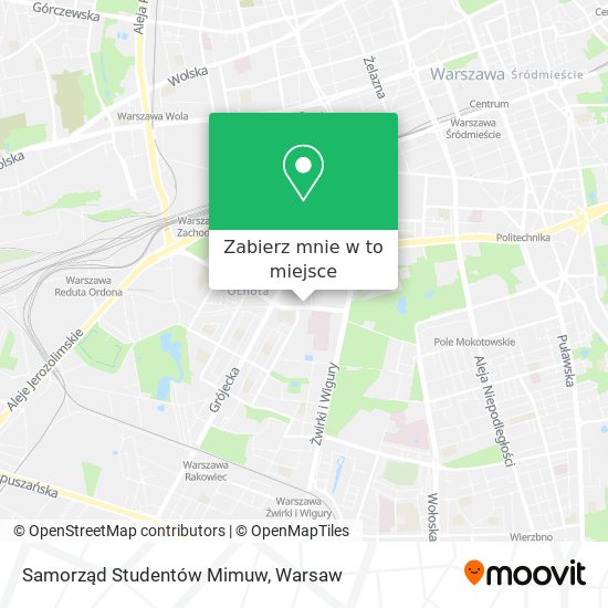 Mapa Samorząd Studentów Mimuw