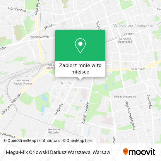 Mapa Mega-Mix Orłowski Dariusz Warszawa