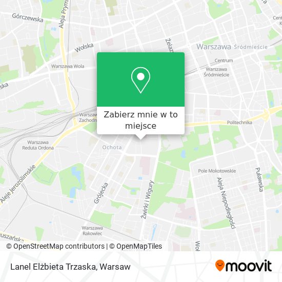 Mapa Lanel Elżbieta Trzaska