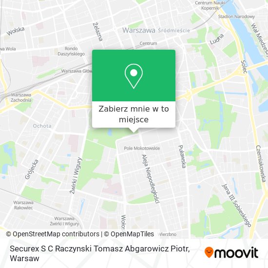 Mapa Securex S C Raczynski Tomasz Abgarowicz Piotr