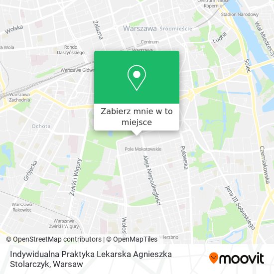 Mapa Indywidualna Praktyka Lekarska Agnieszka Stolarczyk