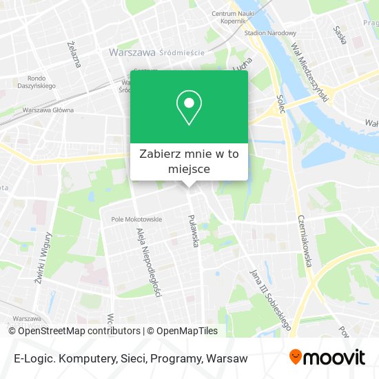 Mapa E-Logic. Komputery, Sieci, Programy