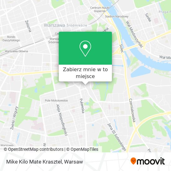 Mapa Mike Kilo Mate Krasztel