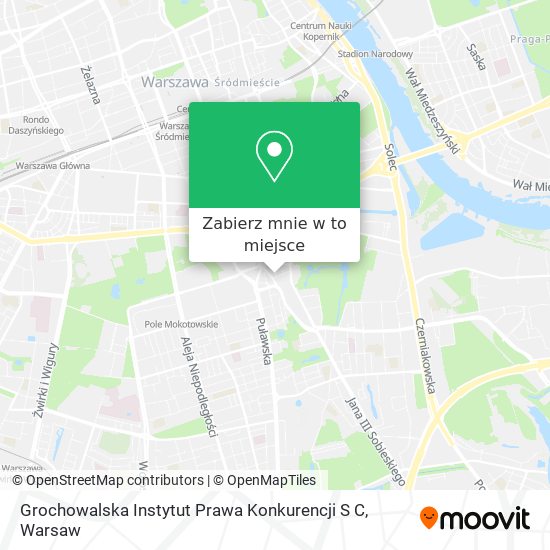 Mapa Grochowalska Instytut Prawa Konkurencji S C