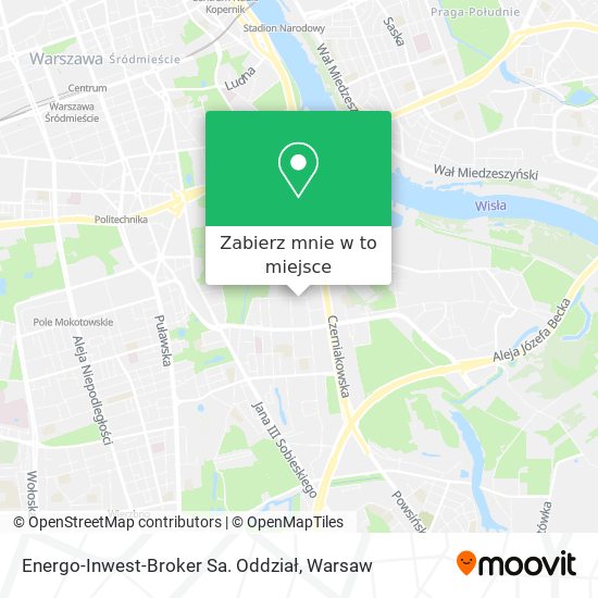 Mapa Energo-Inwest-Broker Sa. Oddział