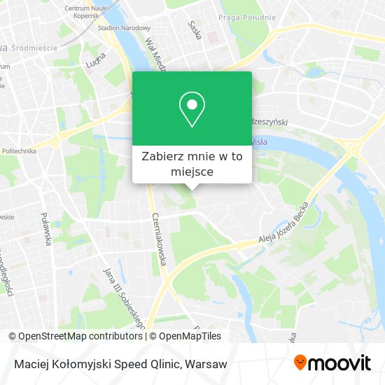 Mapa Maciej Kołomyjski Speed Qlinic