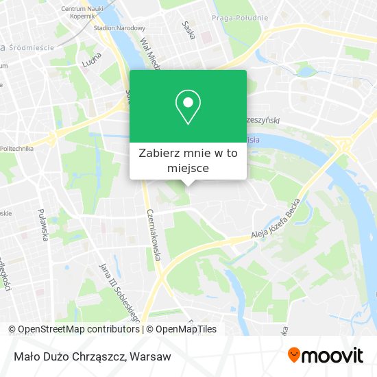 Mapa Mało Dużo Chrząszcz