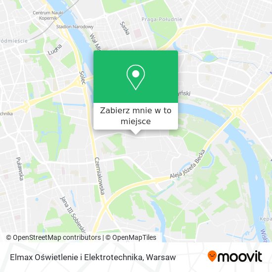 Mapa Elmax Oświetlenie i Elektrotechnika