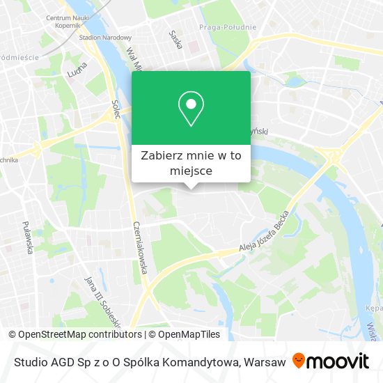 Mapa Studio AGD Sp z o O Spólka Komandytowa