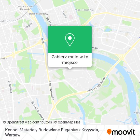 Mapa Kenpol Materialy Budowlane Eugeniusz Krzywda